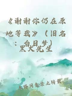 《谢谢你仍在原地等我》（旧名：白日梦）