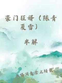 豪门狂婿（陈青夏雪）