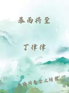 暴雨将至